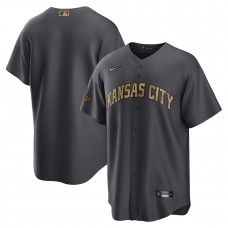 Kansas City Royals Men's Nike Charcoal 2022 MLB All-Star Game Replica Blank Jersey