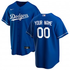 Los Angeles Dodgers Men's Nike Royal Alternate Replica Custom Jersey
