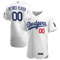 Los Angeles Dodgers Men's Nike White Home Pick-A-Player Retired Roster Authentic Jersey