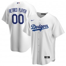 Los Angeles Dodgers Men's Nike White Home Pick-A-Player Retired Roster Replica Jersey