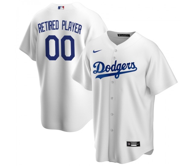 Los Angeles Dodgers Men's Nike White Home Pick-A-Player Retired Roster Replica Jersey