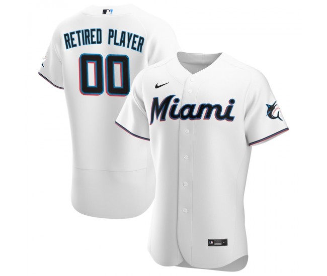 Miami Marlins Men's Nike White Home Pick-A-Player Retired Roster Authentic Jersey