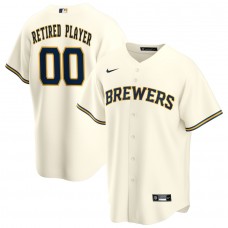 Milwaukee Brewers Men's Nike Cream Home Pick-A-Player Retired Roster Replica Jersey