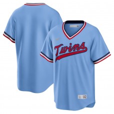 Minnesota Twins Men's Nike Light Blue Road Cooperstown Collection Team Jersey