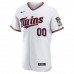 Minnesota Twins Men's Nike White Home Authentic Custom Patch Jersey