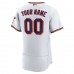 Minnesota Twins Men's Nike White Home Authentic Custom Patch Jersey