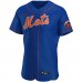 New York Mets Men's Nike Royal Alternate Authentic Team Logo Jersey