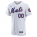 New York Mets Men's Nike White Home Authentic Custom Jersey
