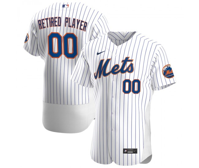 New York Mets Men's Nike White Home Pick-A-Player Retired Roster Authentic Jersey