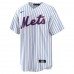New York Mets Men's Nike White Home Blank Replica Jersey
