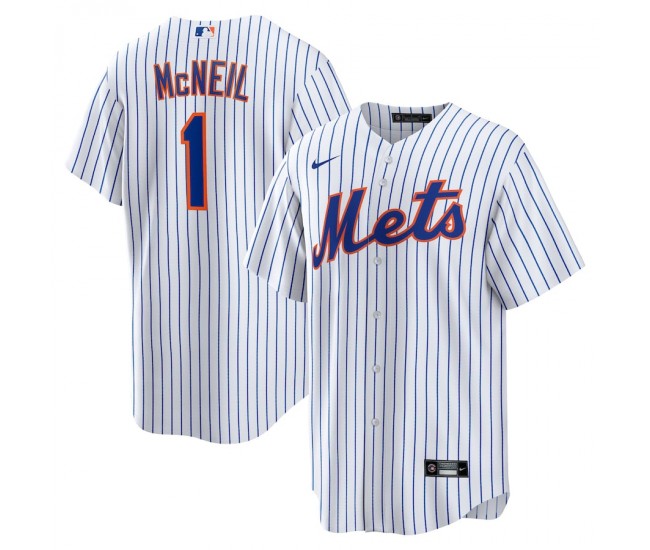 New York Mets Jeff McNeil Men's Nike White Home Replica Player Jersey