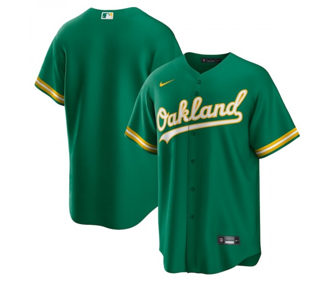 Oakland Athletics Men's Nike Green Alternate Replica Team Jersey