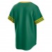 Oakland Athletics Men's Nike Kelly Green Road Cooperstown Collection Team Jersey