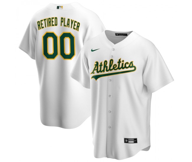 Oakland Athletics Men's Nike White Home Pick-A-Player Retired Roster Replica Jersey