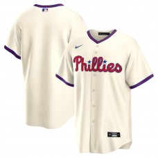 Philadelphia Phillies Men's Nike Cream Alternate Replica Team Jersey