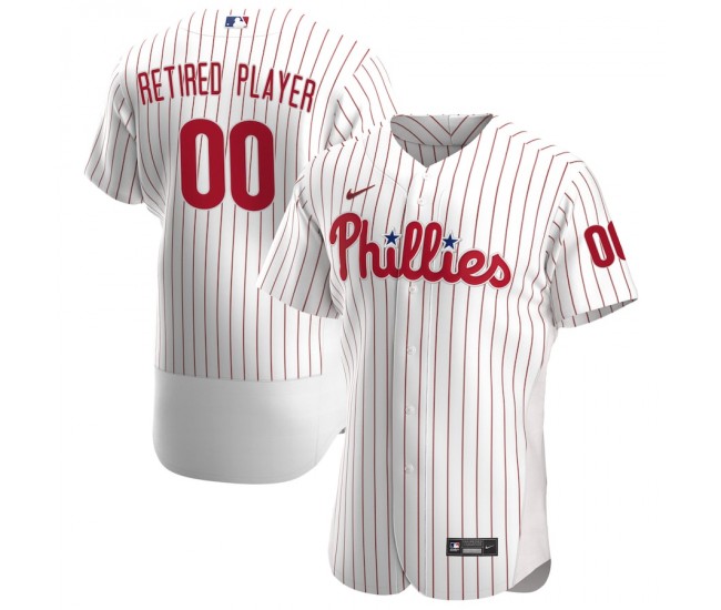 Philadelphia Phillies Men's Nike White Home Pick-A-Player Retired Roster Authentic Jersey