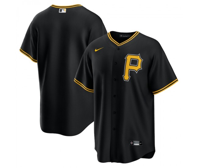 Pittsburgh Pirates Men's Nike Black Alternate Replica Team Jersey