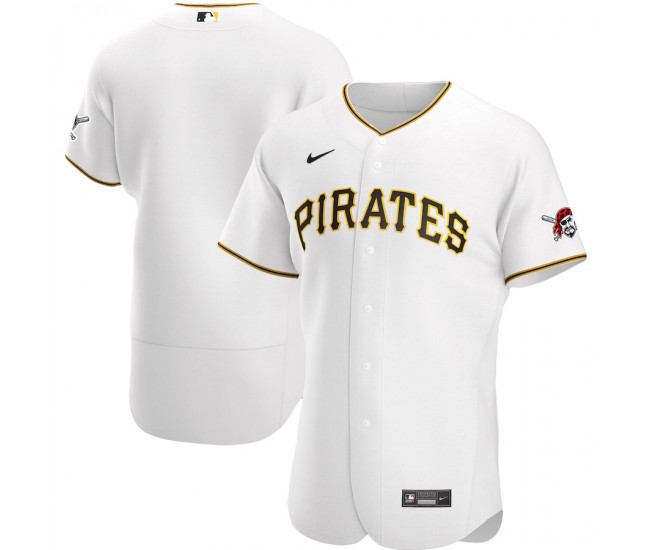 Pittsburgh Pirates Men's Nike White Home Authentic Team Jersey
