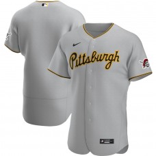 Pittsburgh Pirates Men's Nike Gray Road Authentic Team Jersey