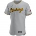 Pittsburgh Pirates Men's Nike Gray Road Authentic Team Jersey