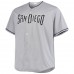 San Diego Padres Men's Majestic Gray Road Official Cool Base Jersey
