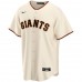 San Francisco Giants Men's Nike Cream Home Replica Custom Jersey
