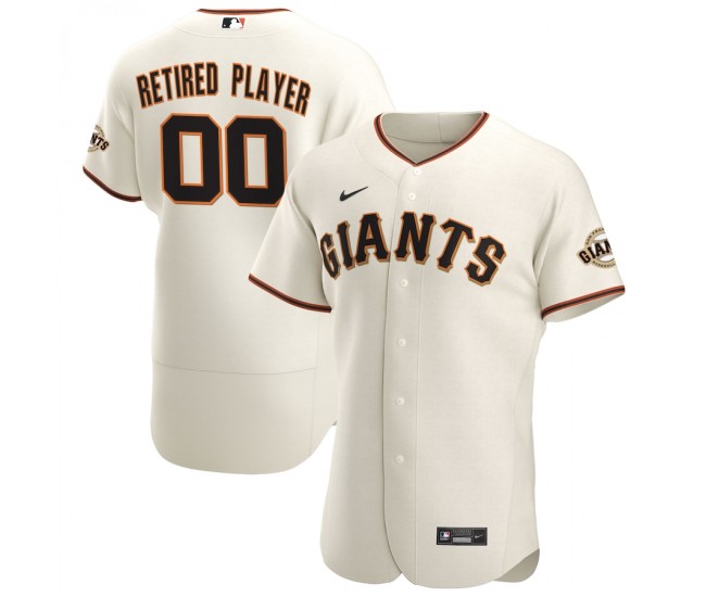 San Francisco Giants Men's Nike Cream Home Pick-A-Player Retired Roster Authentic Jersey
