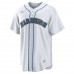 Seattle Mariners Edgar Martinez Men's Nike White Home Cooperstown Collection Replica Player Jersey