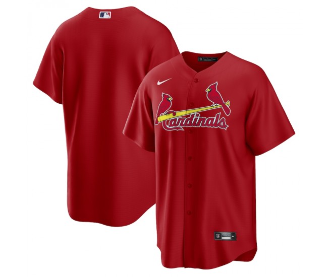 St. Louis Cardinals Men's Nike Red Alternate Replica Team Jersey