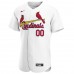 St. Louis Cardinals Men's Nike White Home Pick-A-Player Retired Roster Authentic Jersey