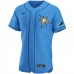 Tampa Bay Rays Men's Nike Light Blue Spring Training Authentic Team Jersey
