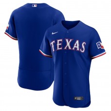 Texas Rangers Men's Nike Royal Alternate Authentic Team Jersey