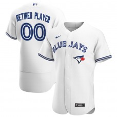 Toronto Blue Jays Men's Nike White Home Pick-A-Player Retired Roster Authentic Jersey