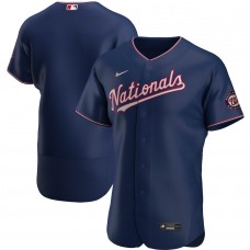 Washington Nationals Men's Nike Navy Alternate Authentic Team Jersey