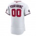 Washington Nationals Men's Nike White Official Authentic Custom Jersey