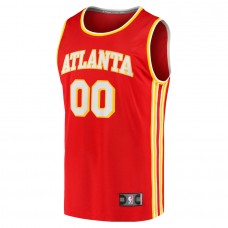 Atlanta Hawks Men's Fanatics Branded Red 2020 Fast Break Replica Custom Jersey - Icon Edition