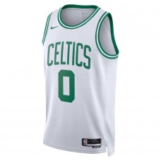 Boston Celtics Tatum Nike 2023 Men Swingman Classic Edition Jersey White