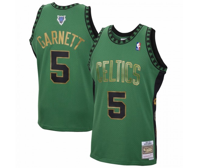 Boston Celtics Kevin Garnett Men's Mitchell & Ness Green Special Edition 2020 Hardwood Classics Swingman Jersey