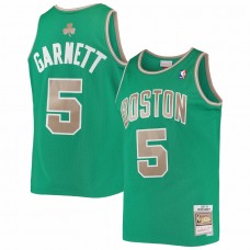 Boston Celtics Kevin Garnett Men's Mitchell & Ness Kelly Green Hardwood Classics Swingman Jersey