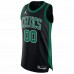 Boston Celtics Men's Jordan Brand Black 2021/22 Diamond Swingman Authentic Custom Jersey - Statement Edition