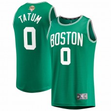 Boston Celtics Jayson Tatum Men's Fanatics Branded Kelly Green 2022 NBA Finals Fast Break Replica Player Jersey - Icon Edition