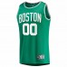 Boston Celtics Men's Fanatics Branded Kelly Green 2022 NBA Finals Fast Break Replica Custom Jersey - Icon Edition