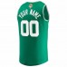 Boston Celtics Men's Fanatics Branded Kelly Green 2022 NBA Finals Fast Break Replica Custom Jersey - Icon Edition