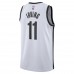 Brooklyn Nets Irving Nike 2023 Men Swingman Association Edition Jersey White