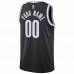 Brooklyn Nets Men's Nike Black 2020/21 Swingman Custom Jersey - Icon Edition