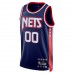Brooklyn Nets Men's Nike Navy 2021/22 Swingman Custom Jersey - City Edition