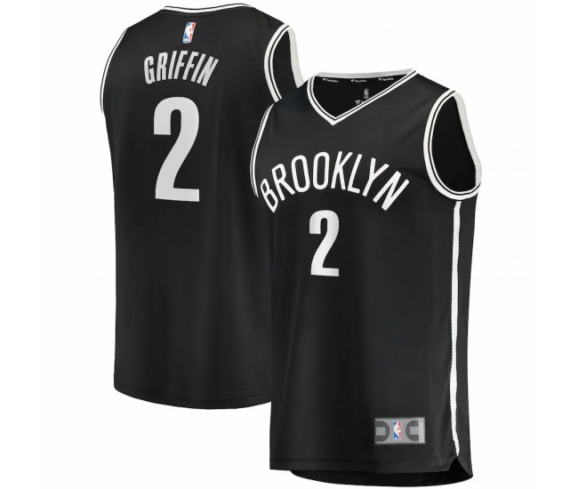 Brooklyn Nets Blake Griffin Men's Fanatics Branded Black 2020/21 Fast Break Replica Player Jersey - Icon Edition