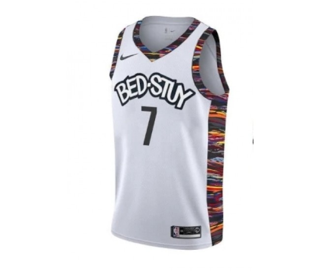 Brooklyn Nets Durant Nike 2023 Men Swingman City Edition Jersey White