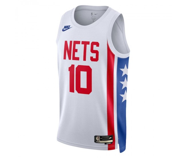Brooklyn Nets Simmons Nike 2023 Men Swingman Classic Edition Jersey White