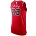 Chicago Bulls Jordan Nike 2023 Men Swingman Icon Edition Jersey Red